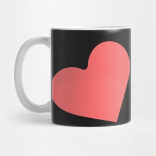 Cute Pink Love Hearts Mug